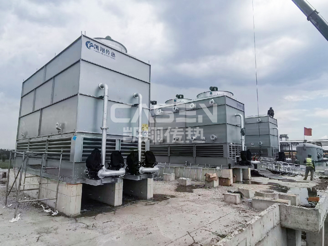 Precise cooling of closed cooling tower and stable development of new energy industry